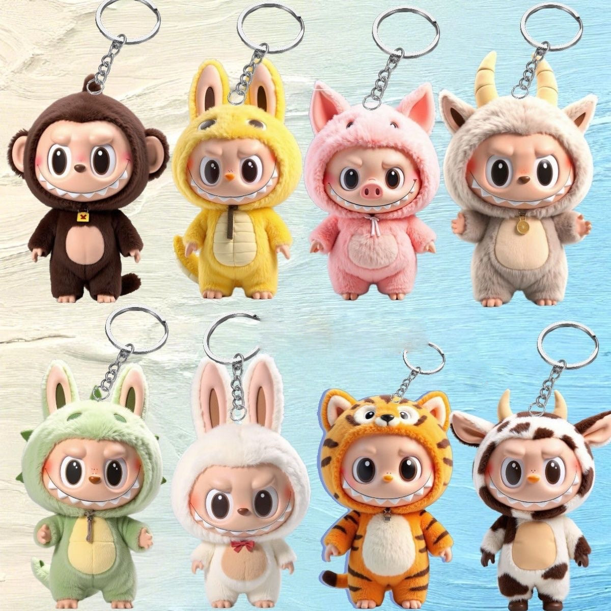 Cute Labubu Keychain