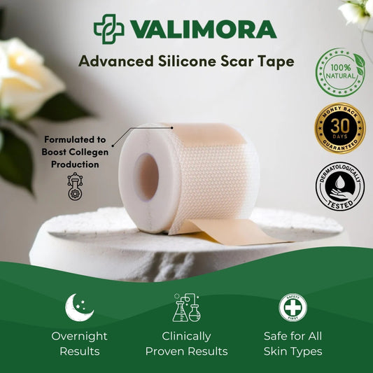 Valimora Advanced Silicon Scar Tape